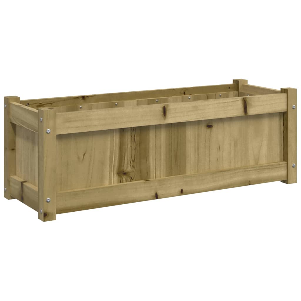 Maison Exclusive - Pflanzkübel 90x31x31 Cm Kiefernholz Imprägnier