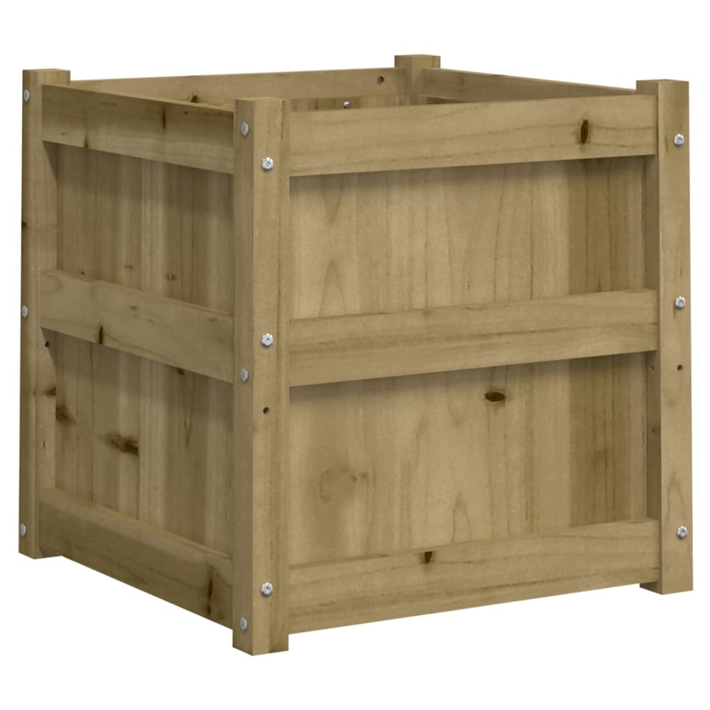 Maison Exclusive - Pflanzkübel 50x50x50 Cm Kiefernholz Imprägnier