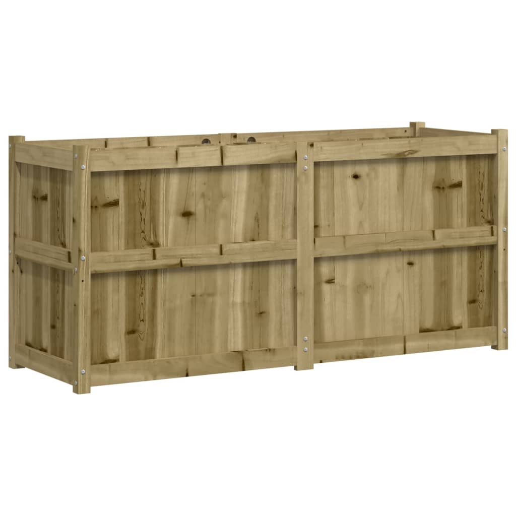 Maison Exclusive - Pflanzkübel 150x50x70 Cm Kiefernholz Imprägnie