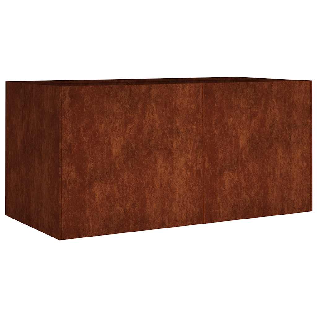 Maison Exclusive - Pflanzkübel 80x40x40 Cm Cortenstahl