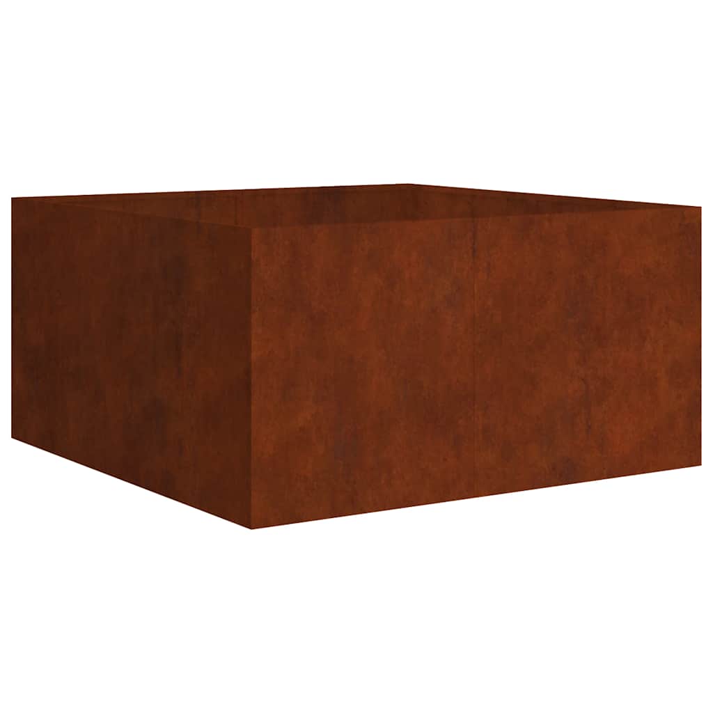 Maison Exclusive - Pflanzkübel 80x80x40 Cm Cortenstahl