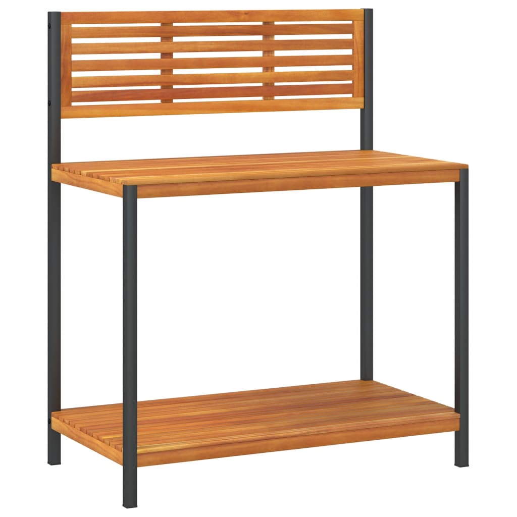 Maison Exclusive - Garten-arbeitstisch 90x50x110 Cm Massivholz Ak