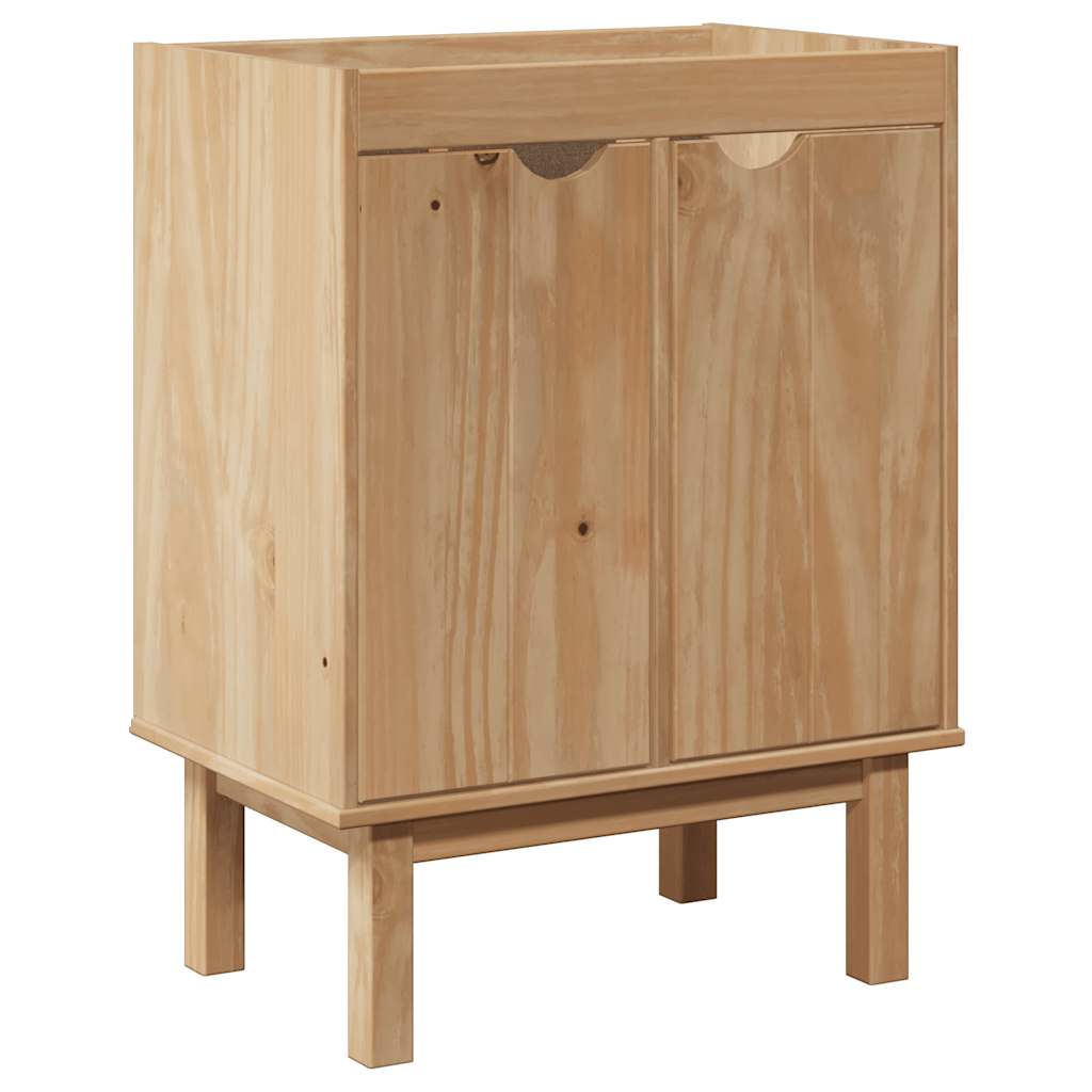 Maison Exclusive - Waschbeckenschrank Otta 59x40x80 Cm Massivholz