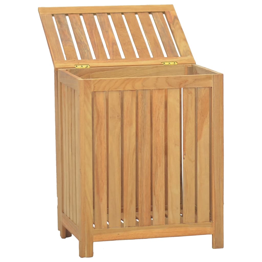 Maison Exclusive - Wäschebehälter 50x35x60 Cm Massivholz Teak