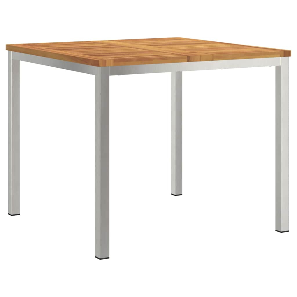 Maison Exclusive - Esstisch 90x90x75 Cm Massives Akazienholz Und