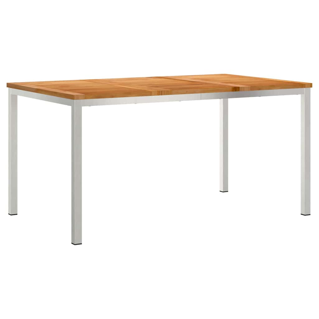 Maison Exclusive - Esstisch 150x90x75 Cm Massives Teakholz Und Ed