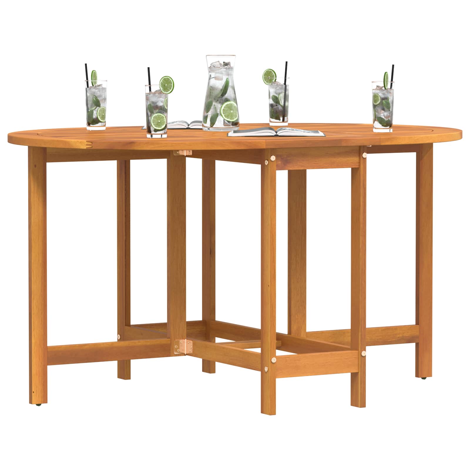 Maison Exclusive - Gartentisch Braun 110 X 60 X 72 Cm Massivholz