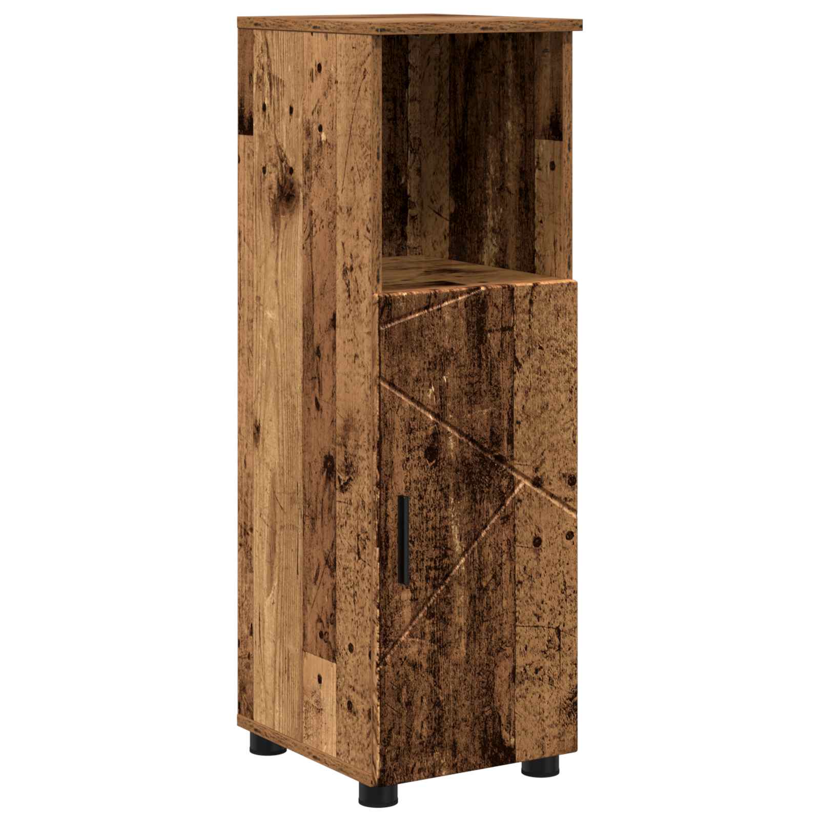 Maison Exclusive - Badezimmerschrank Altholz 30 X 35 X 95 Cm Holz