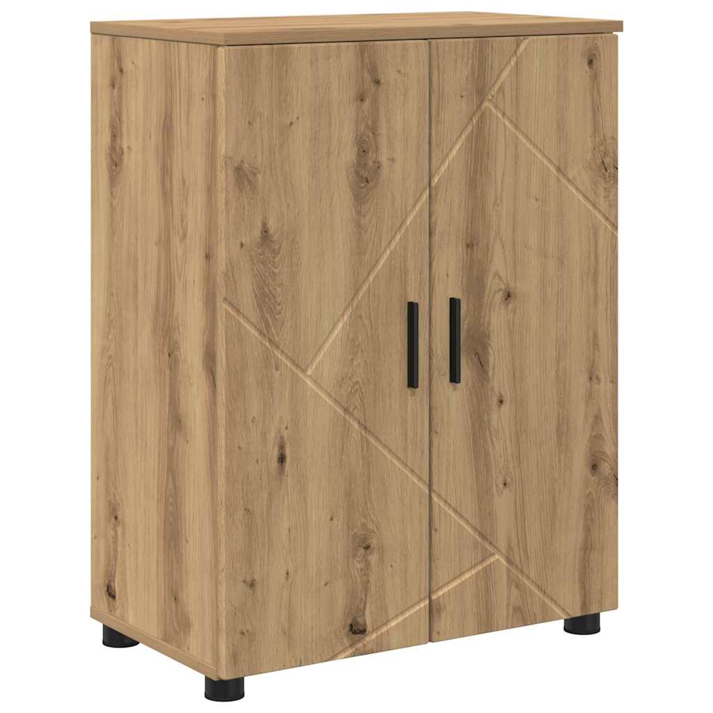 Maison Exclusive - Badezimmerschrank Artisan-eiche 60 X 35 X 80 C