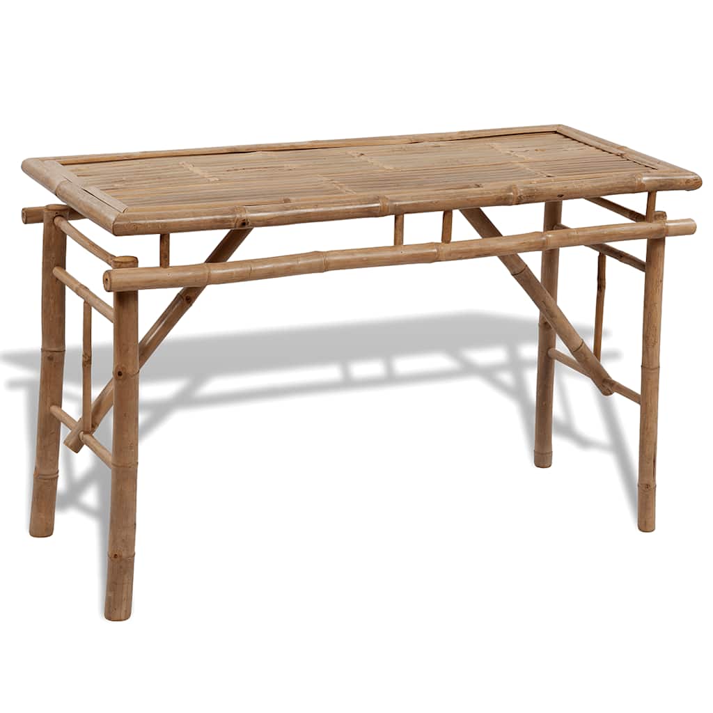 Maison Exclusive - Biertisch Mit 2 Bänken 100 Cm Bambus