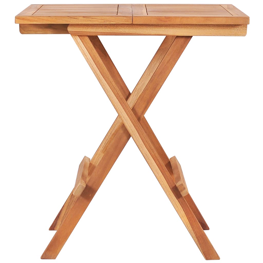 Maison Exclusive - Bistrotisch Klappbar 60x60x65 Cm Massivholz Te