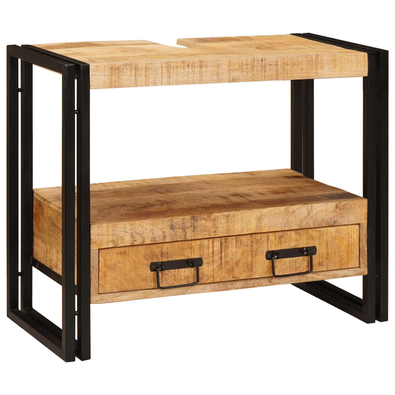 Maison Exclusive - Waschtischunterschrank Braun 71 X 33 X 58 Cm M