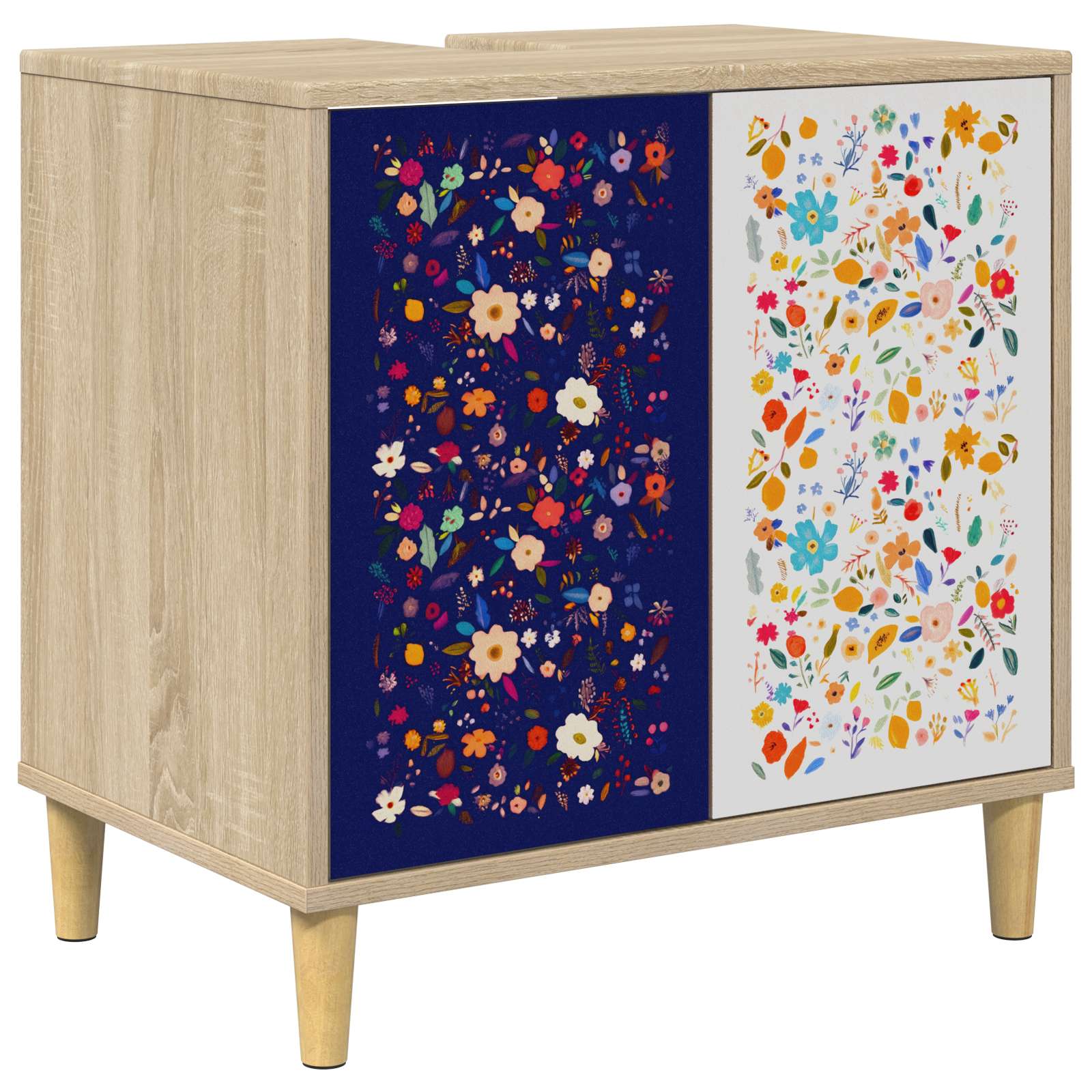 Maison Exclusive - Badezimmerschrank Mainz Sonoma 60 X 40 X 60 Cm
