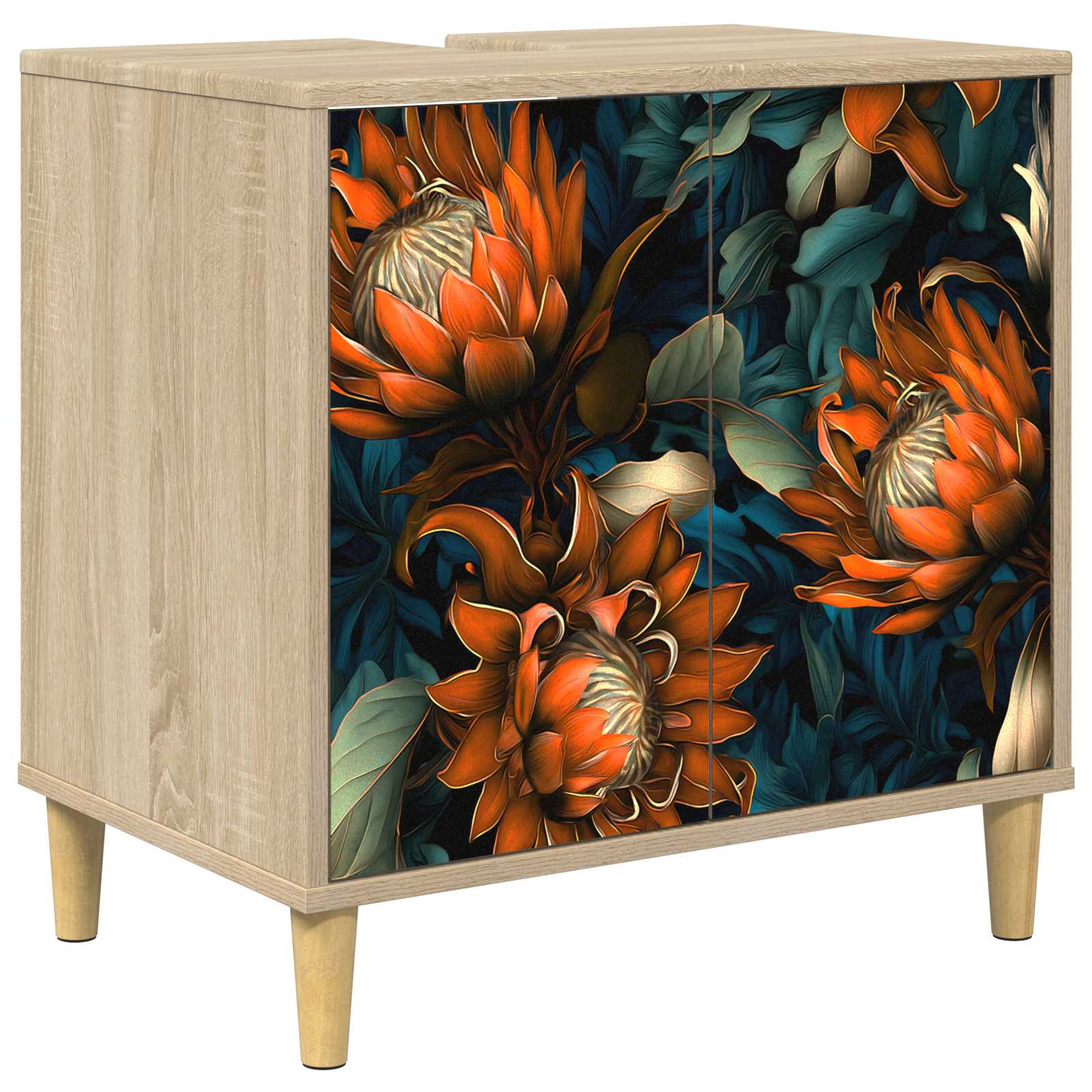 Maison Exclusive - Badezimmerschrank Lochem Sonoma 60 X 40 X 60 C