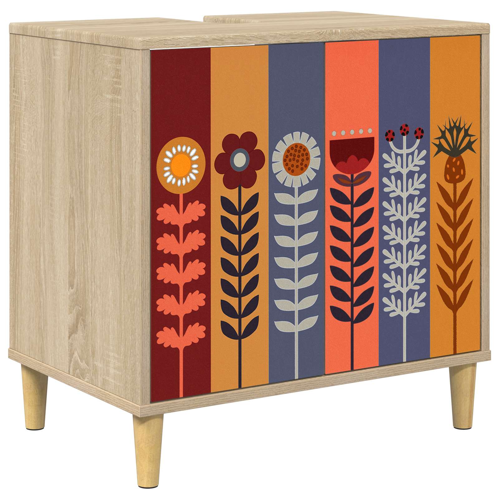 Maison Exclusive - Badezimmerschrank Essen Sonoma 60 X 40 X 60 Cm