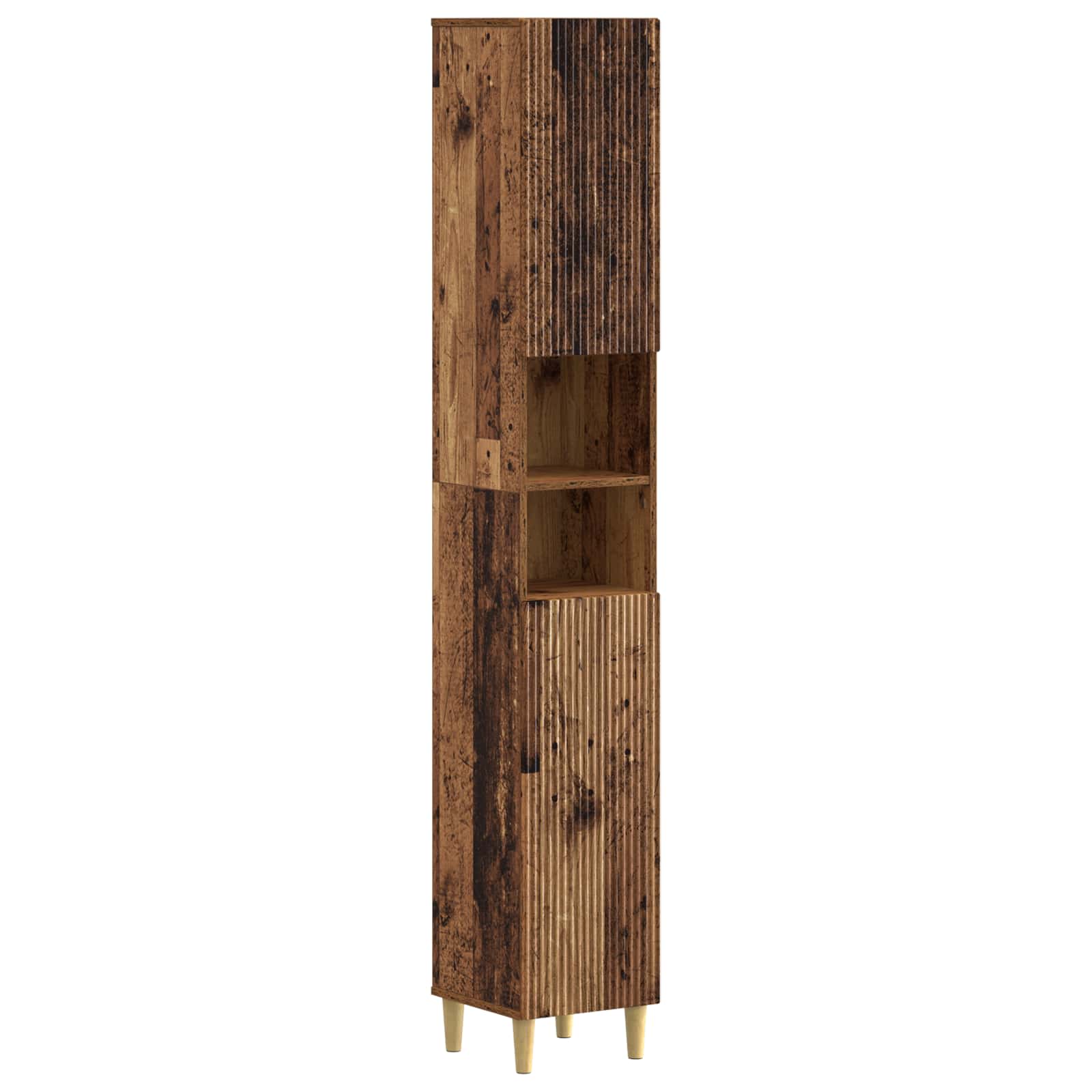Maison Exclusive - Badezimmerschrank Mit Offenem Regal Arnhem Alt