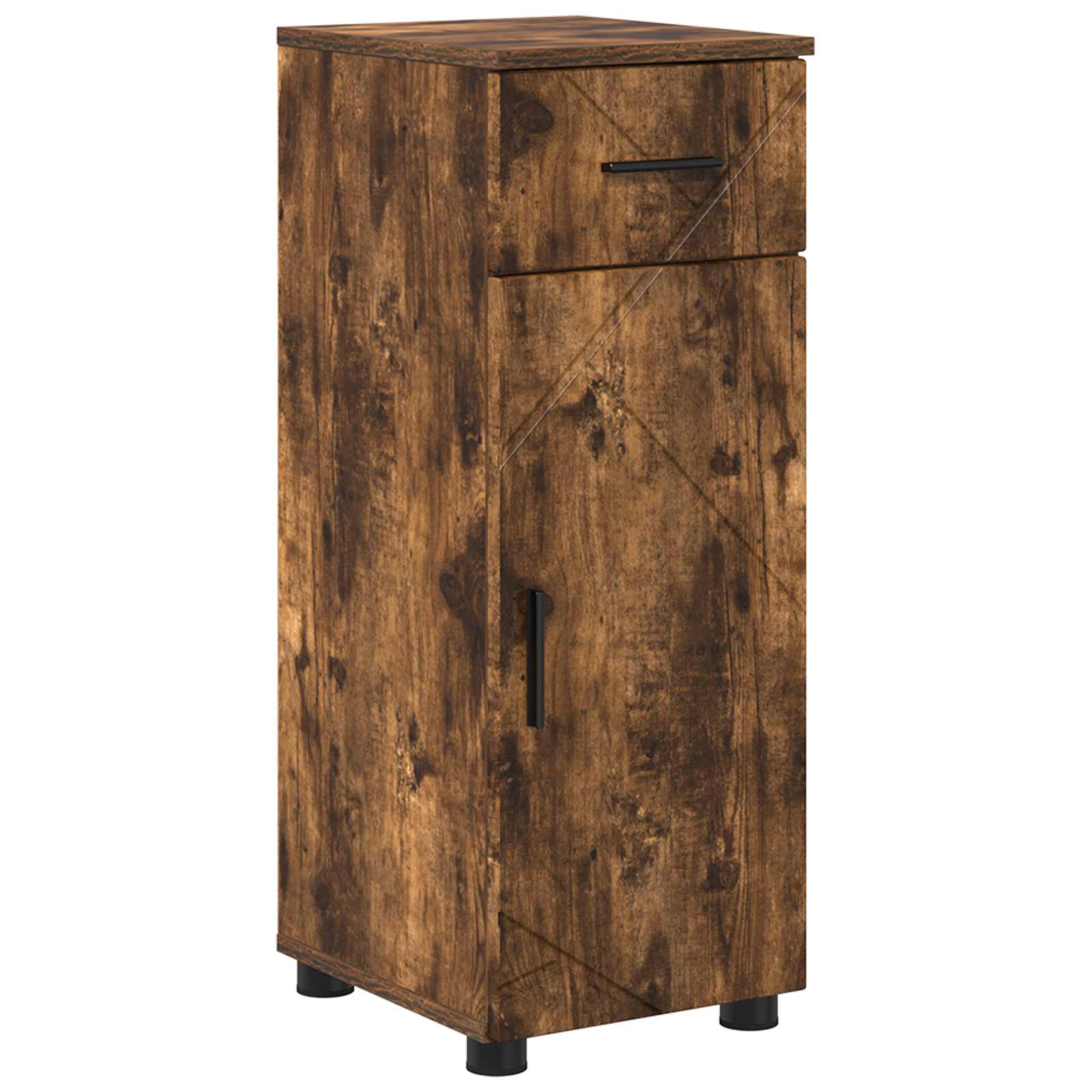 Maison Exclusive - Badezimmerschrank Räuchereiche 30 X 35 X 80 Cm