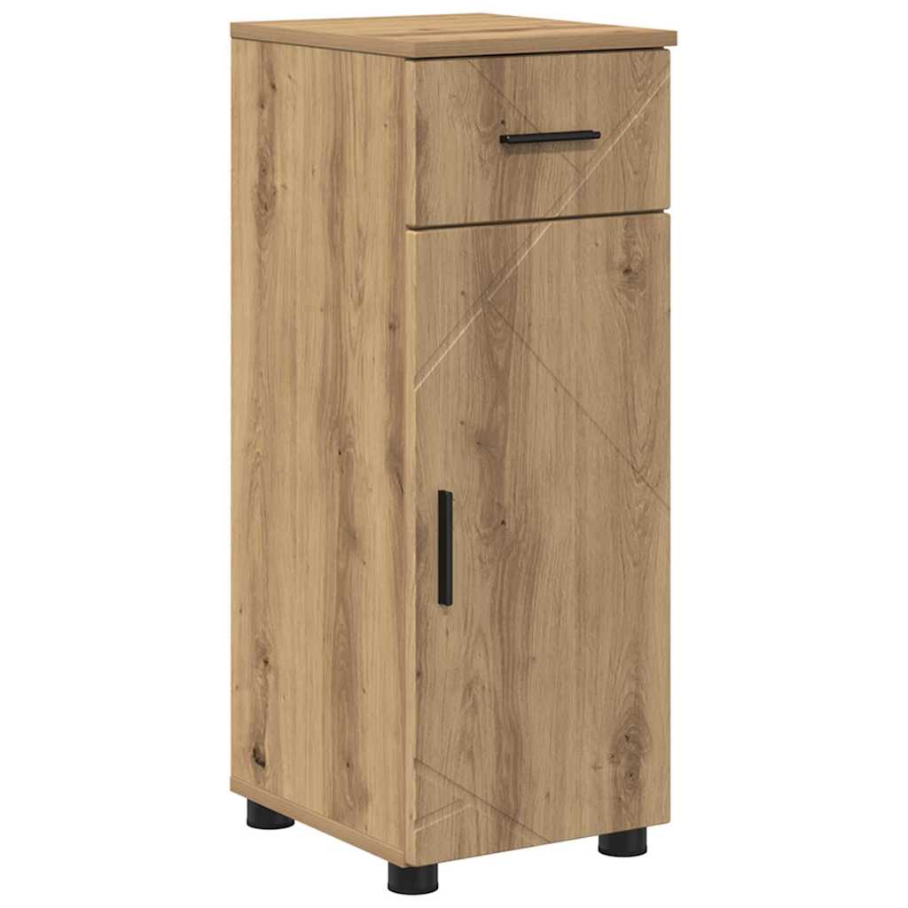 Maison Exclusive - Badezimmerschrank Artisan-eiche 30 X 35 X 80 C