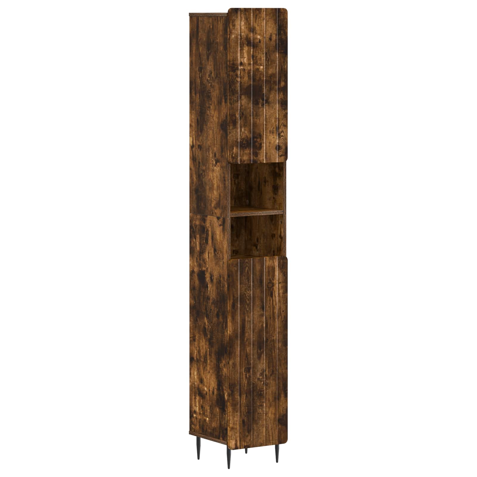 Maison Exclusive - Badezimmerschrank Mit Offenem Regal Zwolle Rau