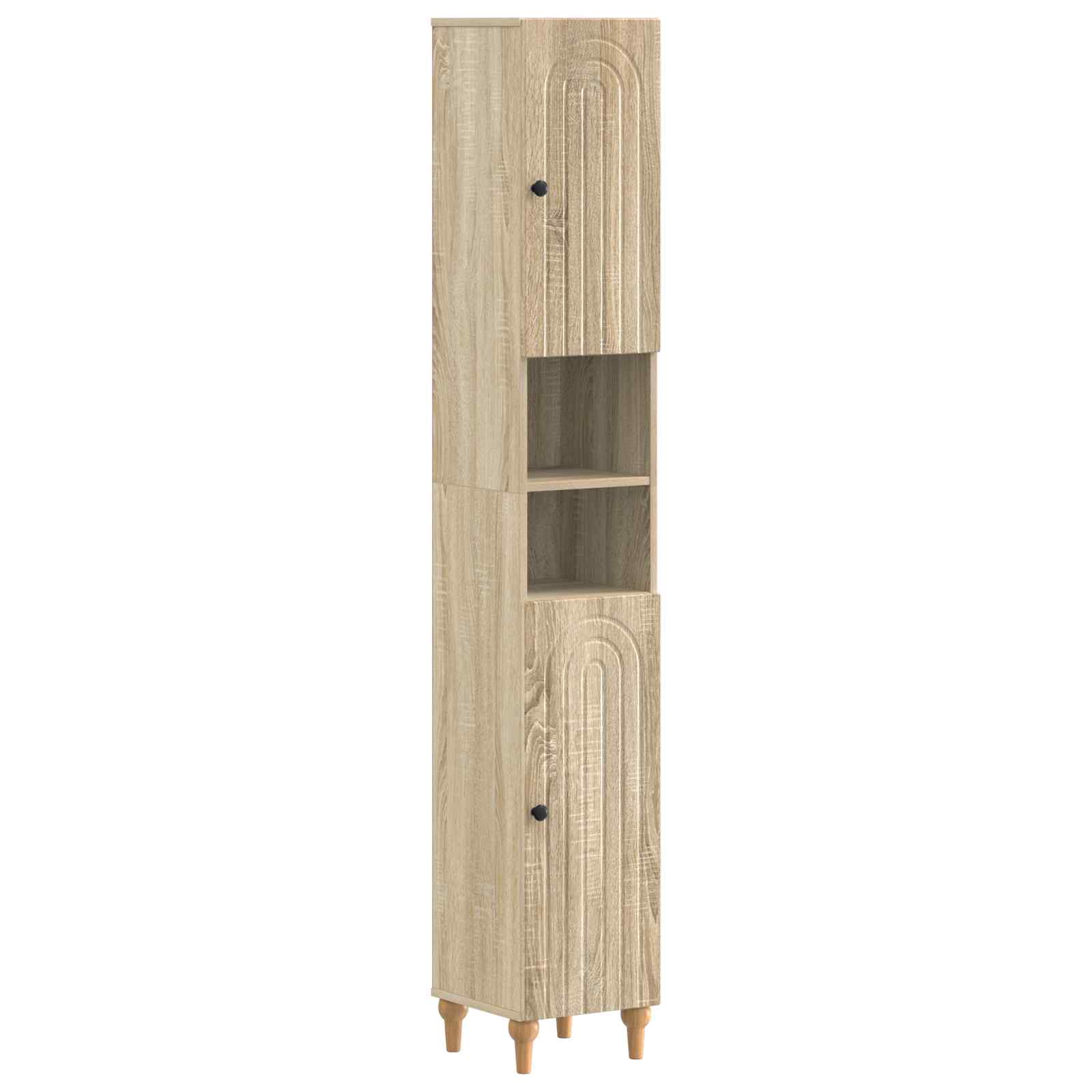 Maison Exclusive - Badezimmerschrank Mit Offenem Regal Alkmaar So