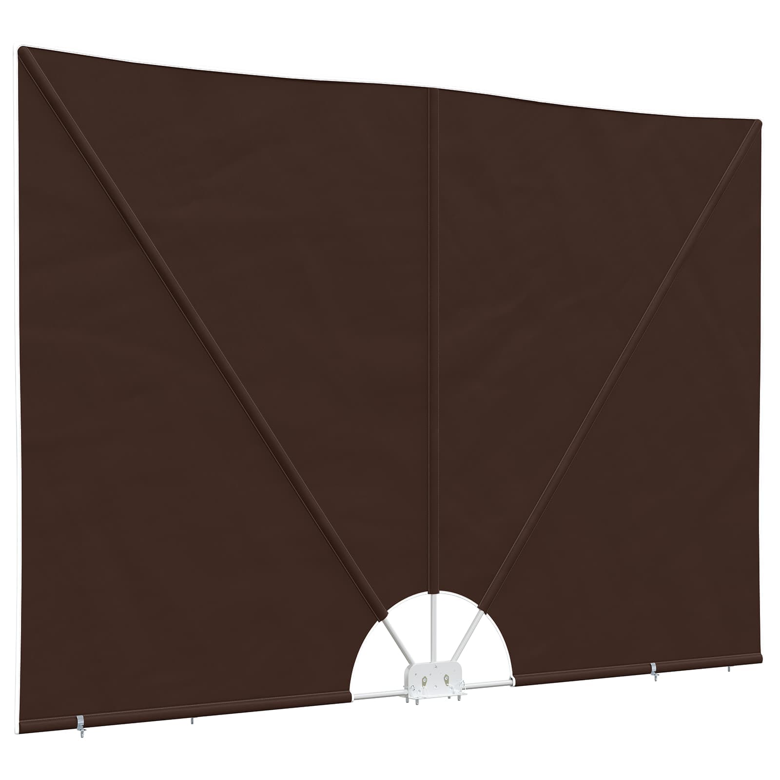 Maison Exclusive - Balkon Sichtschutz 200 X 300 Cm Polyester Rech