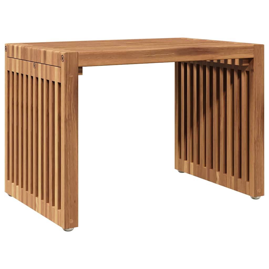 Maison Exclusive - Garten-beistelltisch Braun 50 X 32,5 X 35 Cm M