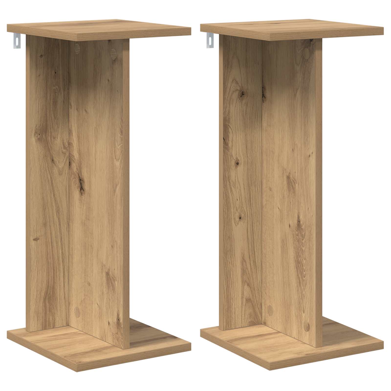 Maison Exclusive - Pflanzenständer 2 Stk. Artisan-eiche 25 X 25,5
