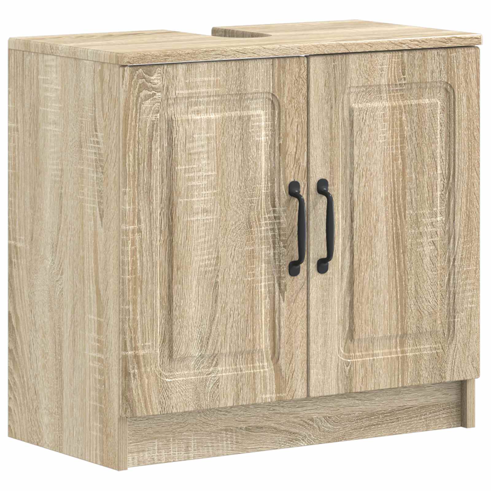 Maison Exclusive - Waschbeckenschrank Utrecht Sonoma-eiche 59,5 X