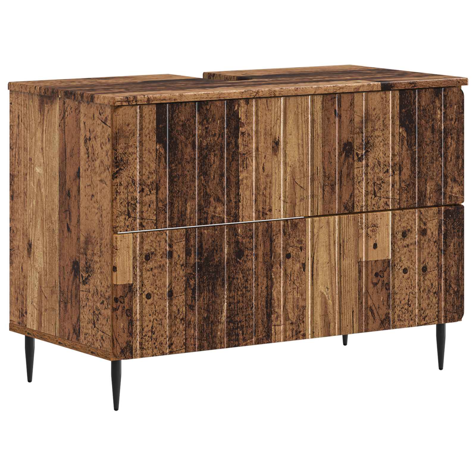 Maison Exclusive - Waschbeckenschrank Zwolle Altholz 82 X 41 X 58