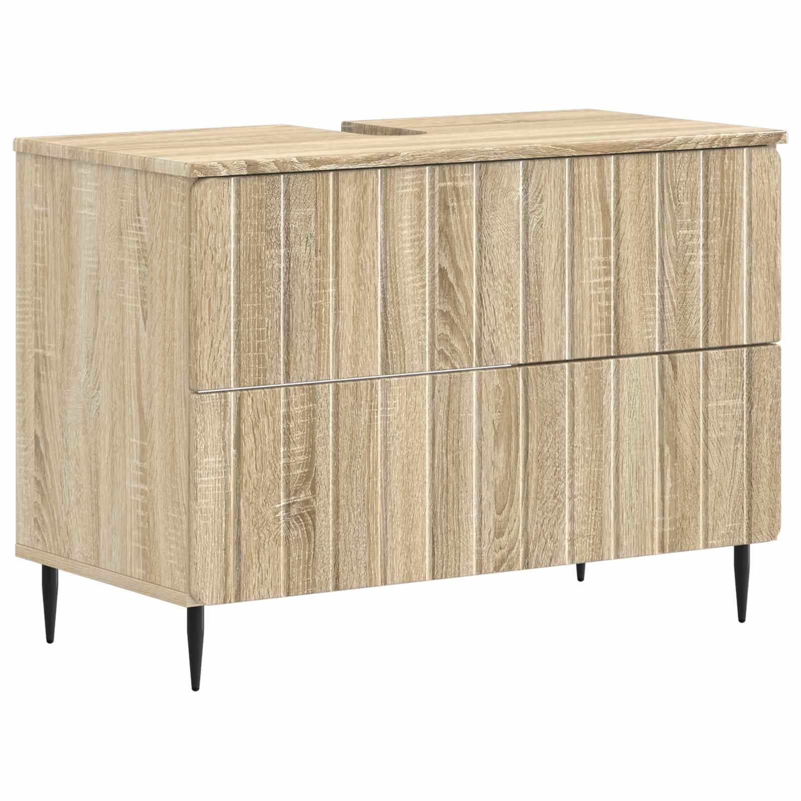 Maison Exclusive - Waschbeckenschrank Zwolle Sonoma-eiche 82 X 41