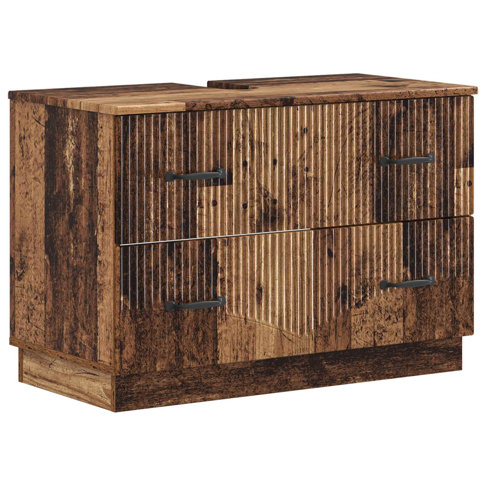 Maison Exclusive - Waschbeckenschrank Hoorn Altholz 82 X 41 X 56