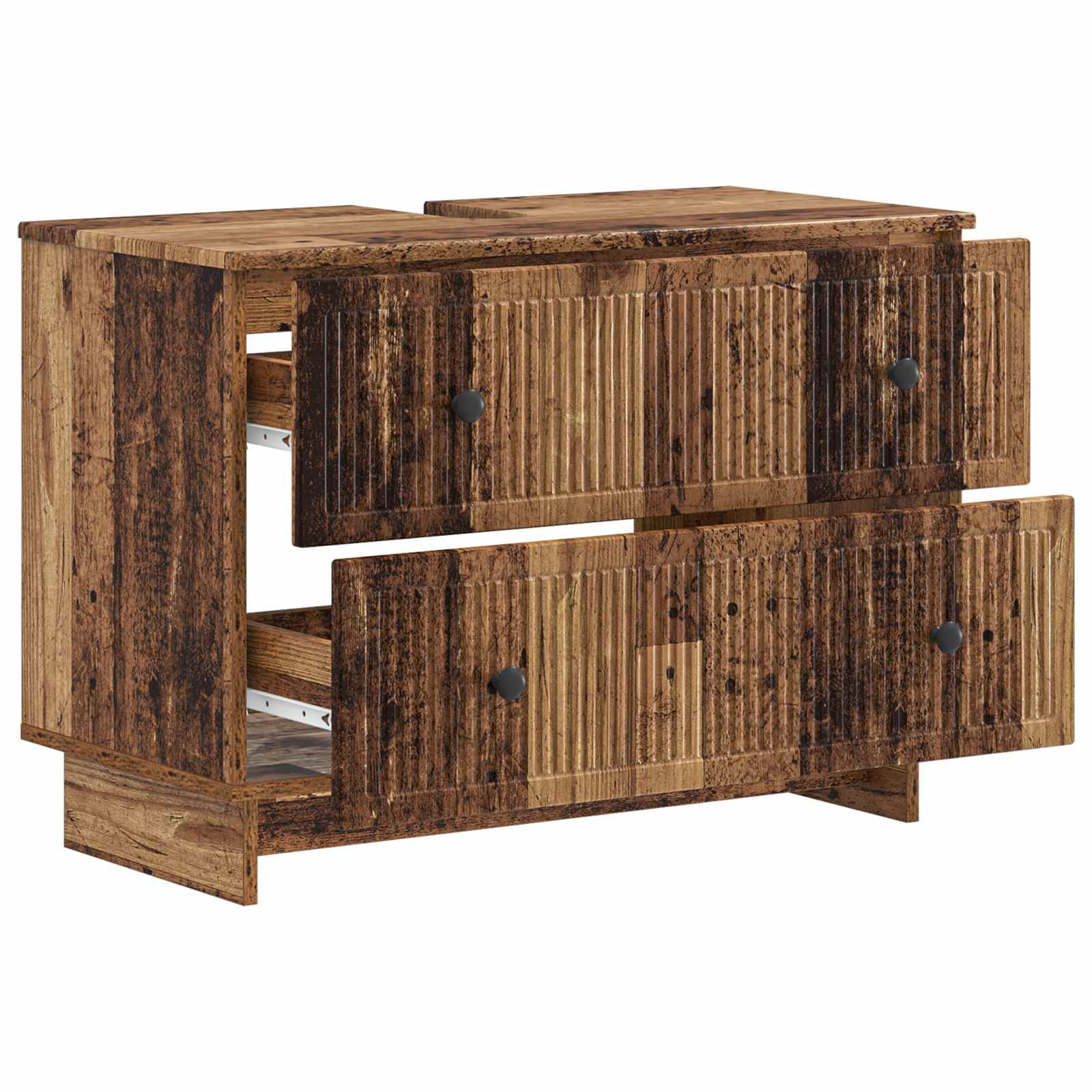 Maison Exclusive - Waschbeckenschrank Ede Altholz 82 X 41 X 59 Cm