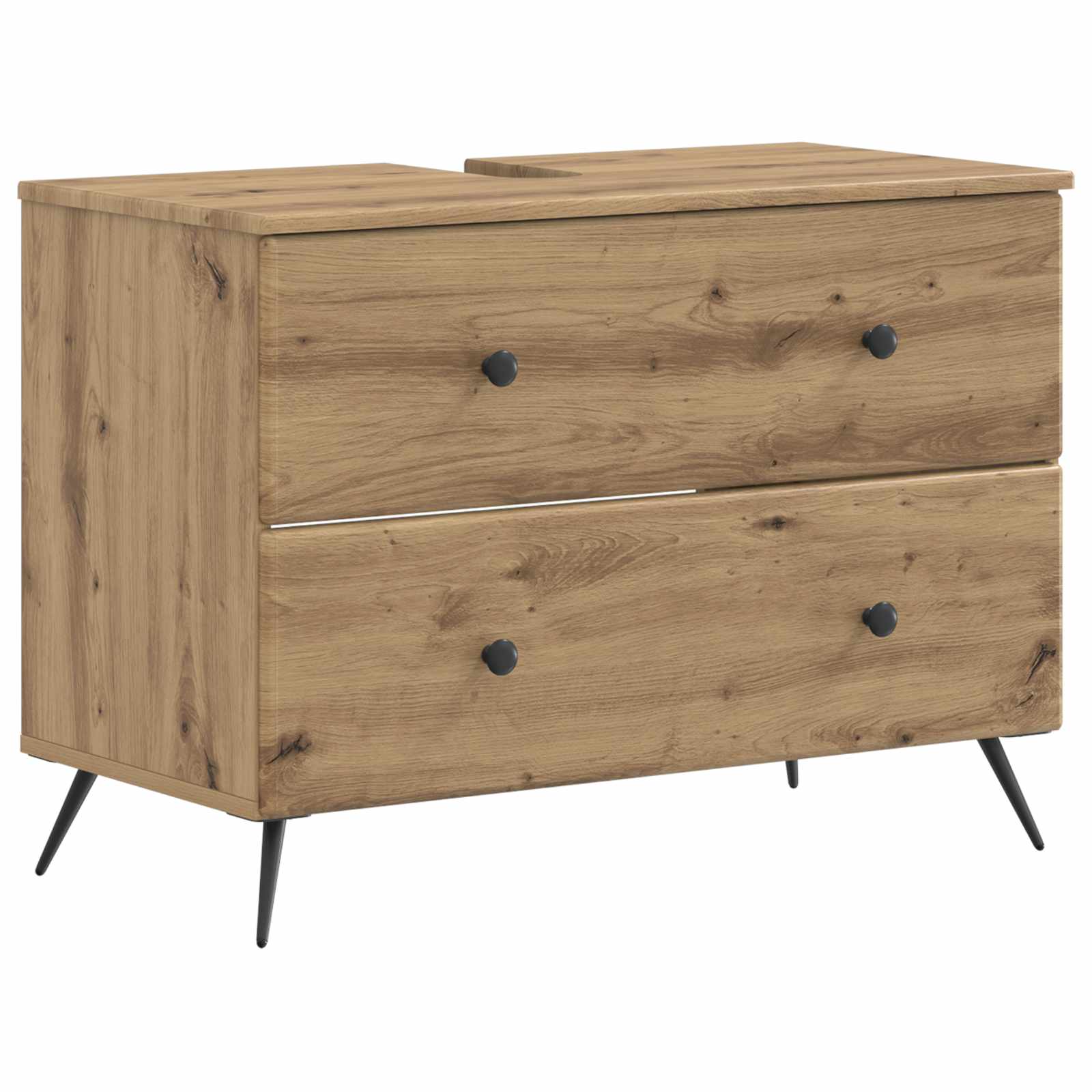 Maison Exclusive - Waschbeckenschrank Breda Artisan-eiche 82 X 41