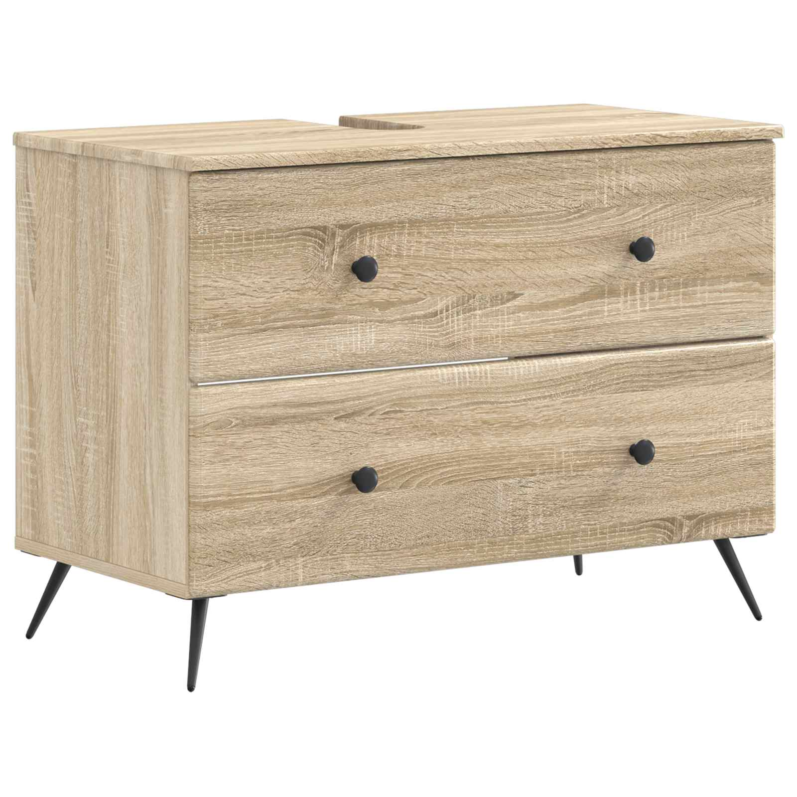 Maison Exclusive - Waschbeckenschrank Breda Sonoma-eiche 82 X 41