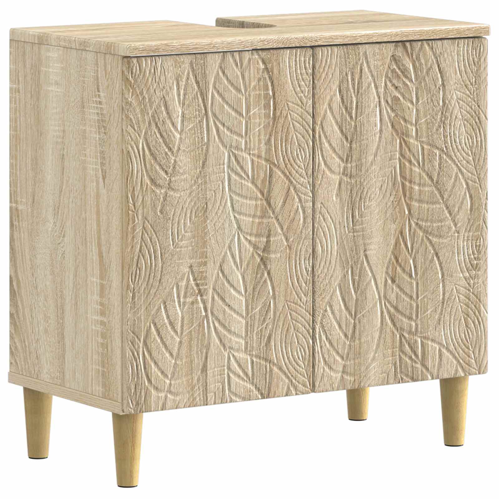 Maison Exclusive - Waschbeckenschrank Delft Sonoma-eiche 59,5 X 3