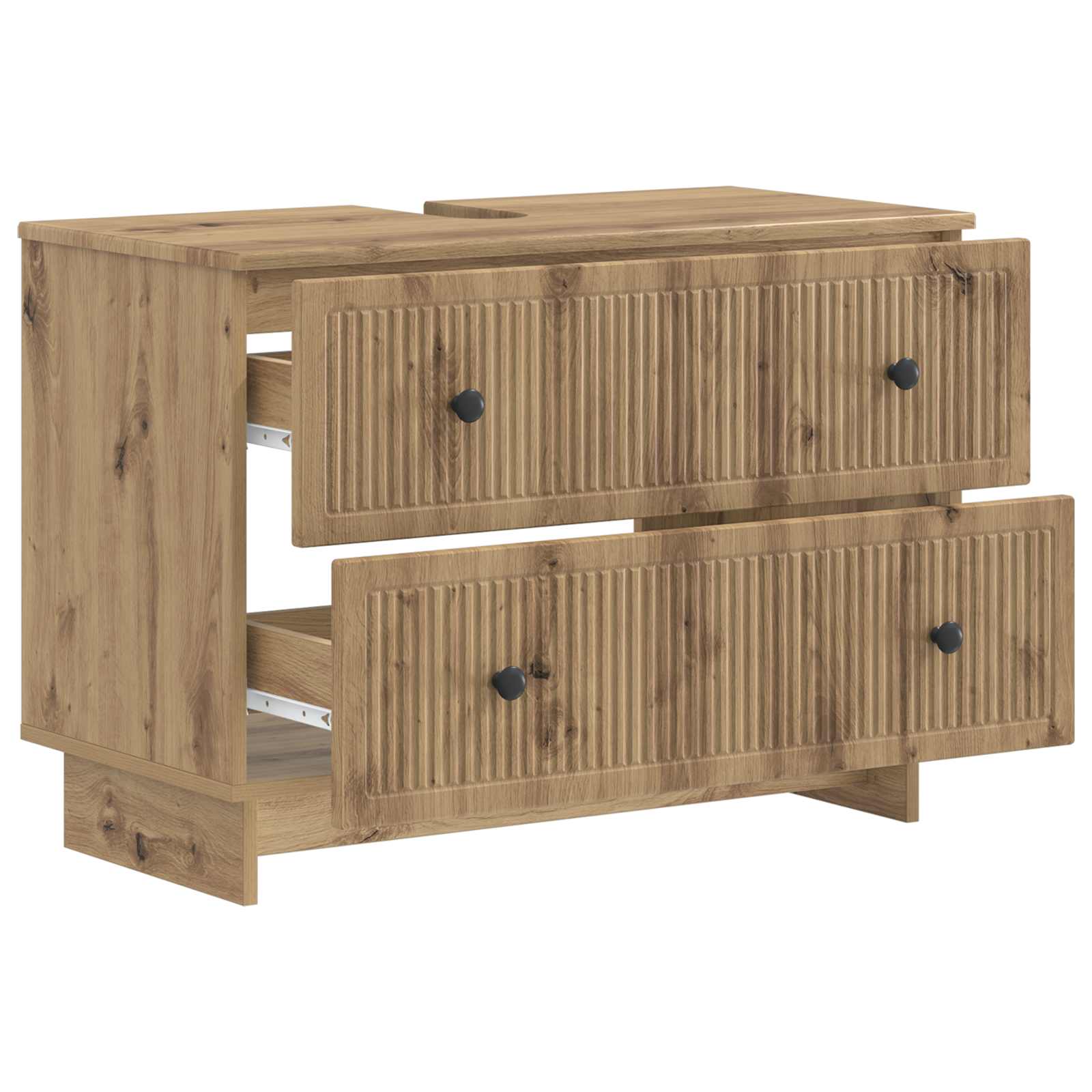 Maison Exclusive - Waschbeckenschrank Ede Artisan-eiche 82 X 41 X