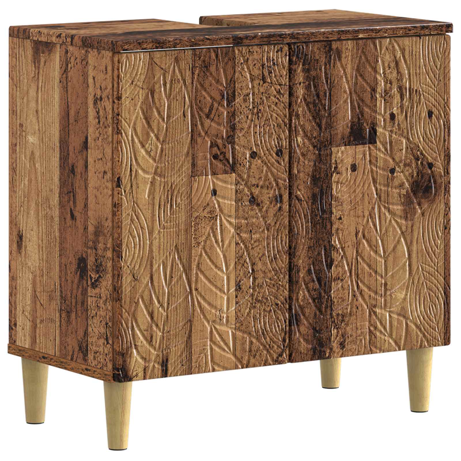 Maison Exclusive - Waschbeckenschrank Delft Altholz 59,5 X 31,5 X