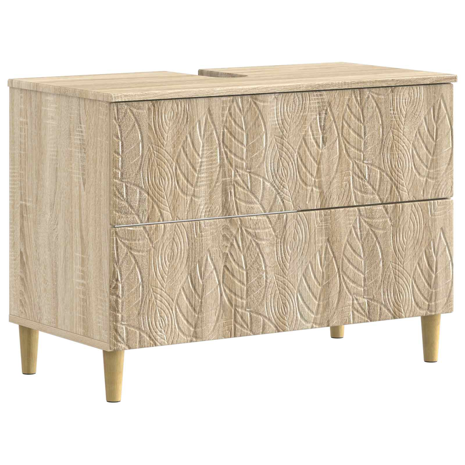 Maison Exclusive - Waschbeckenschrank Delft Sonoma-eiche 82 X 41