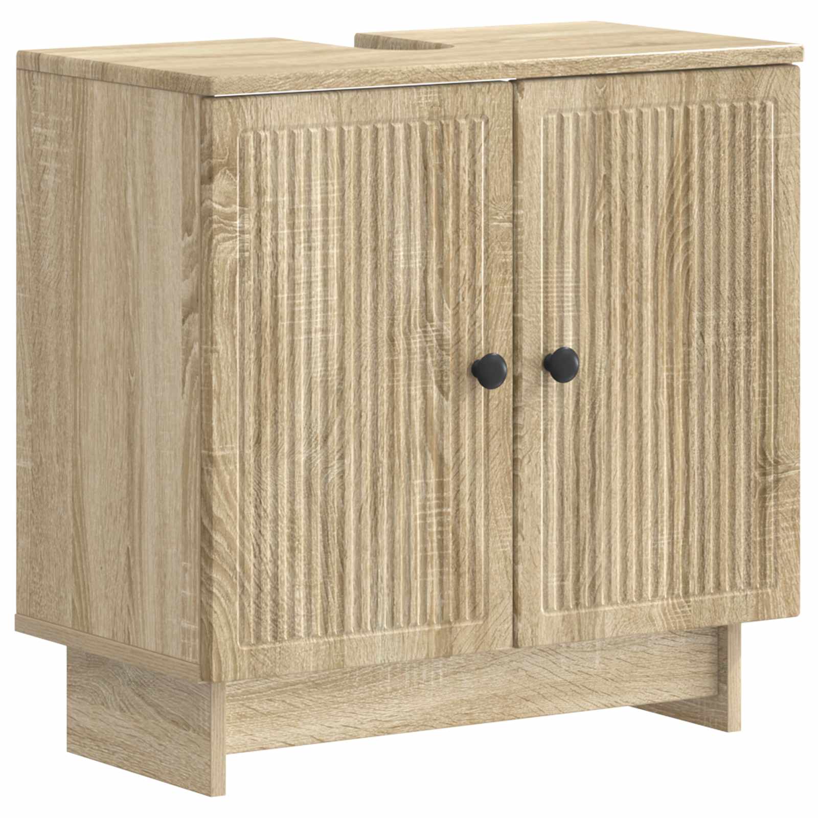 Maison Exclusive - Waschbeckenschrank Ede Sonoma-eiche 59,5 X 31,