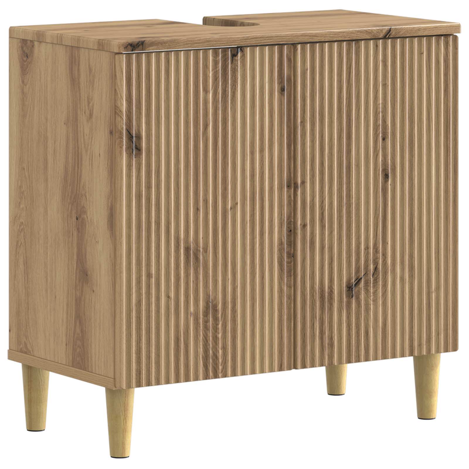 Maison Exclusive - Waschbeckenschrank Arnhem Artisan-eiche 59,5 X