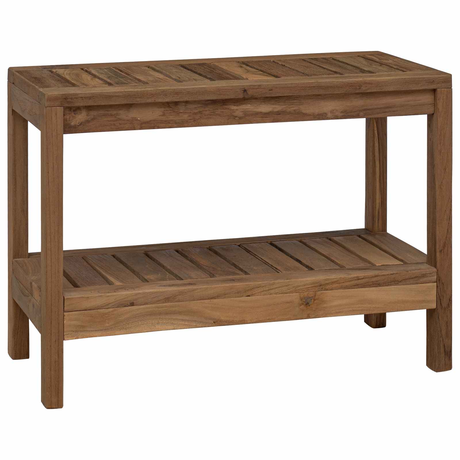 Maison Exclusive - Bad Beistelltisch Natur 60 X 30 X 45 Cm Massiv