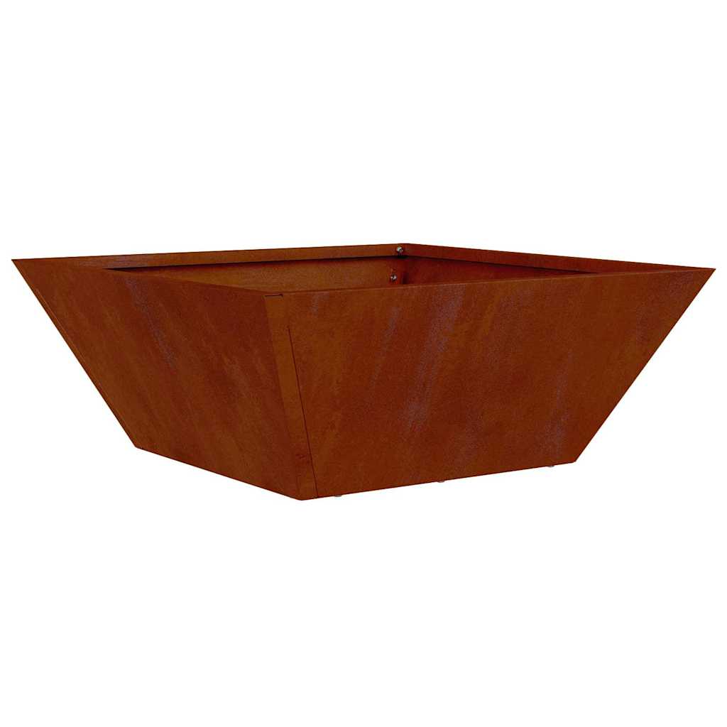 Maison Exclusive - Garten-pflanzgefäß Rostoptik 40 X 40 X 15 Cm W
