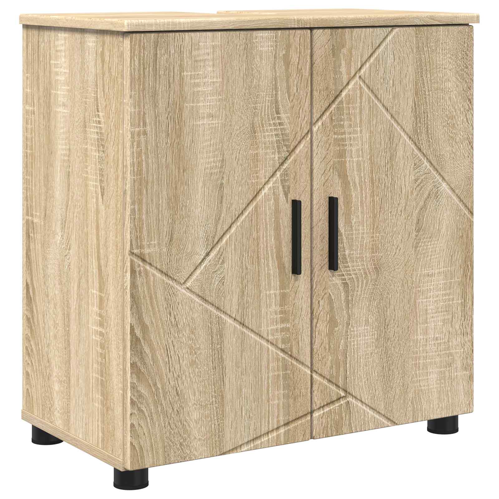Maison Exclusive - Badezimmerschrank Sonoma-eiche 61 X 35 X 64 Cm