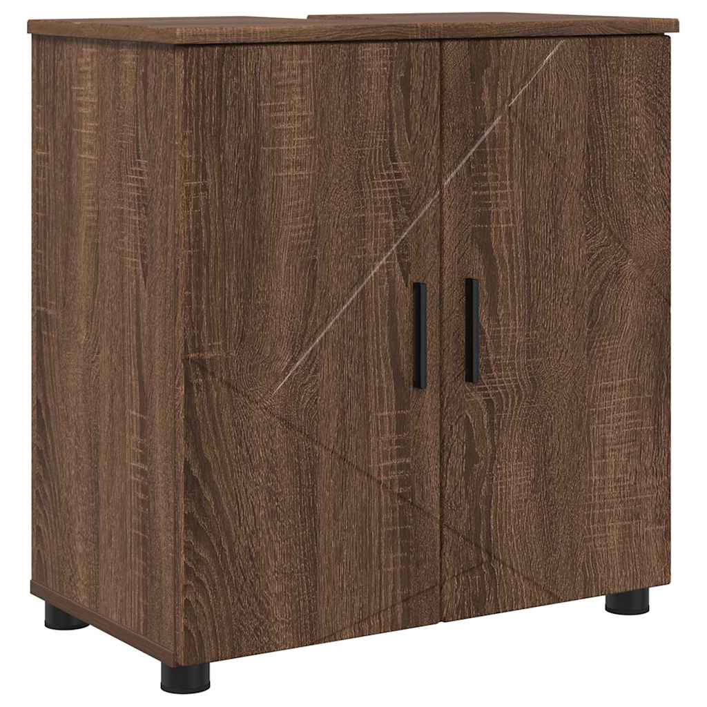 Maison Exclusive - Badezimmerschrank Braun Eichen-optik 61 X 35 X