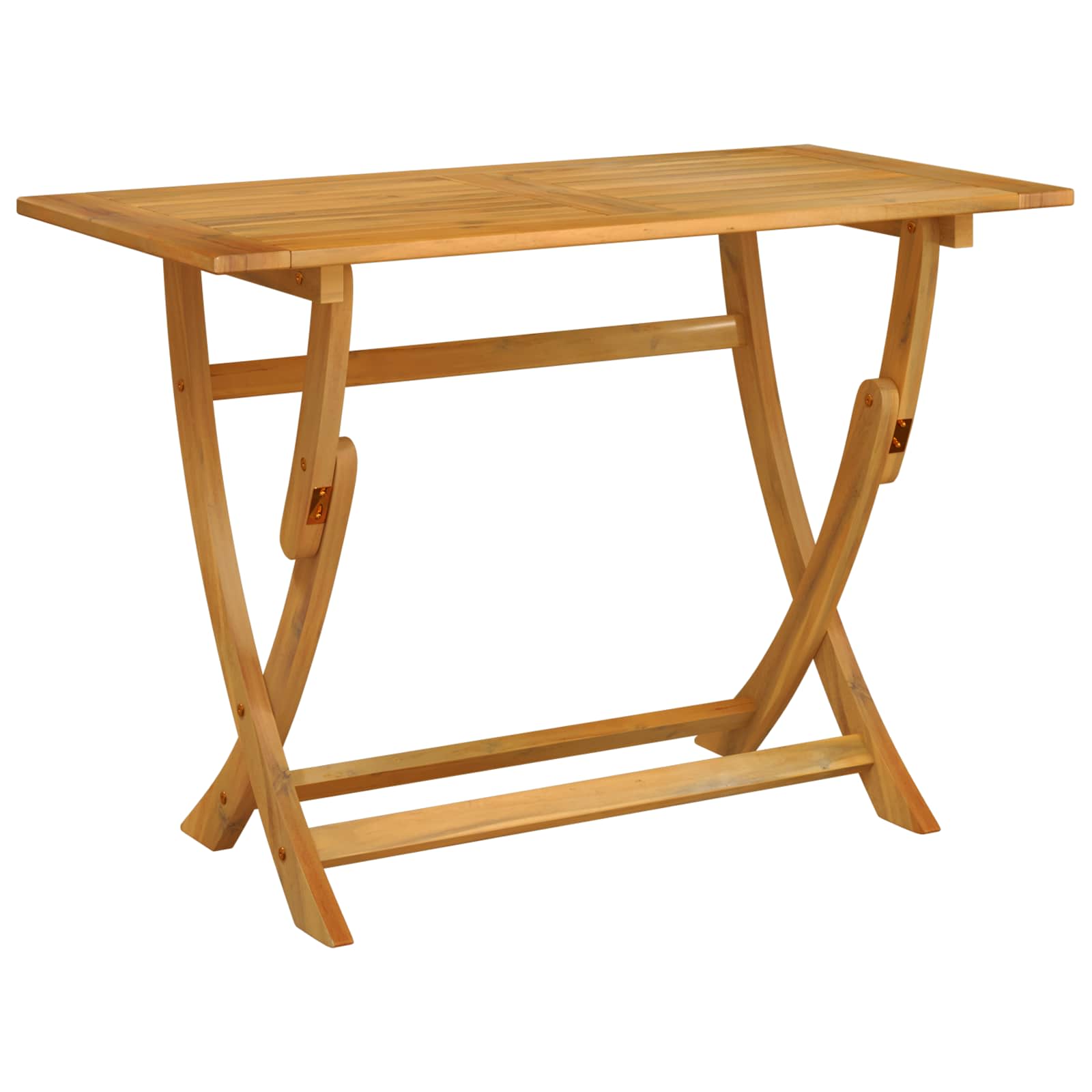 Maison Exclusive - Sydney Rechteckiger Tisch Braun 110 X 55 X 75