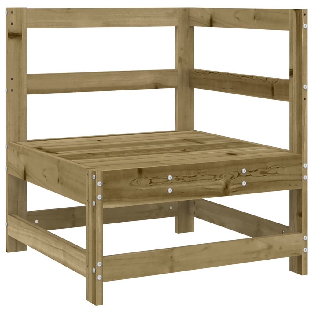 Maison Exclusive - Garten-ecksofa Imprägniertes Kiefernholz