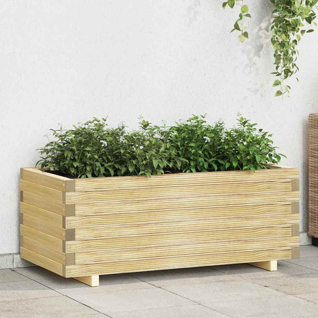 Maison Exclusive - Hochbeet 100x50x40 Cm Holz Rechteckig