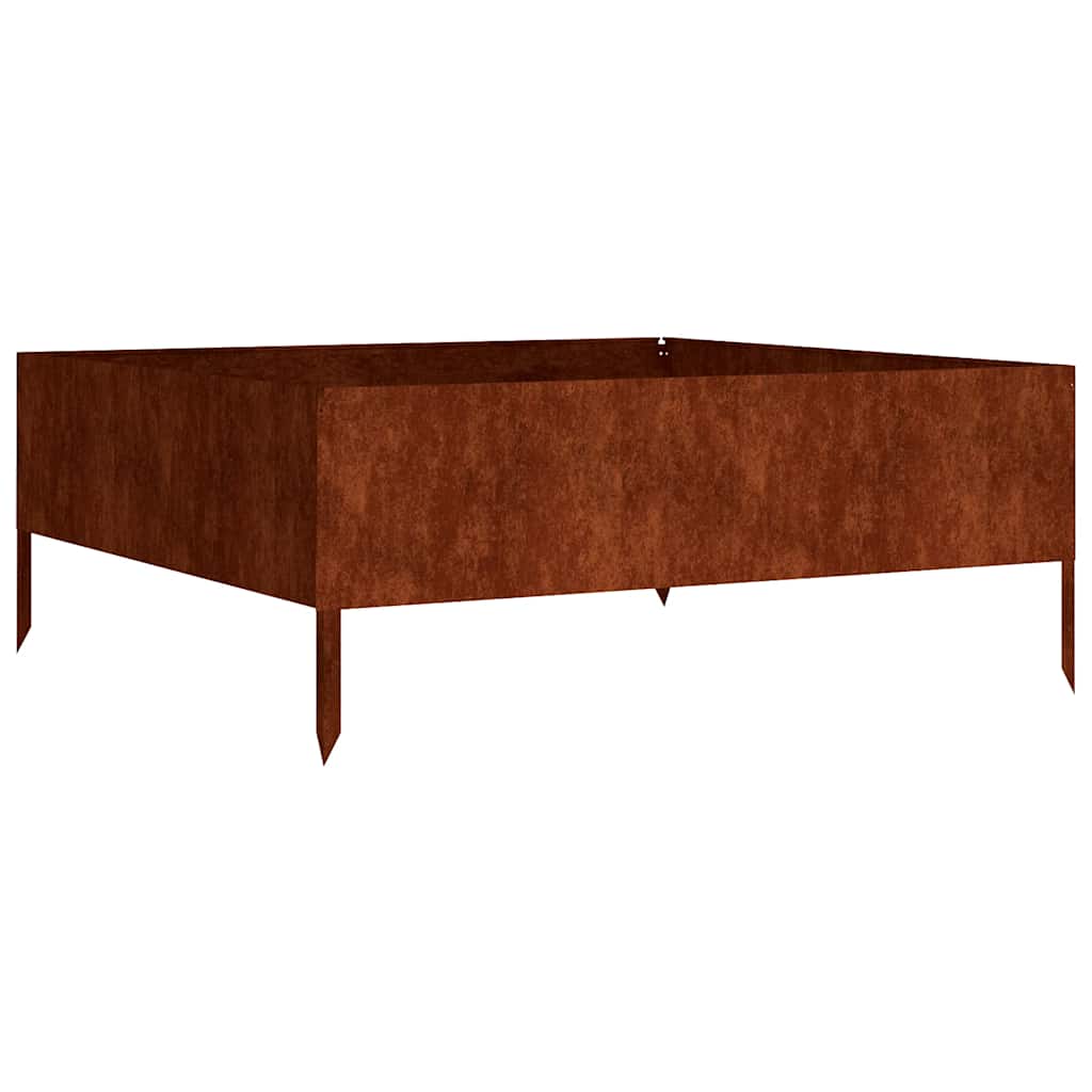 Maison Exclusive - Hochbeet 100x100x41 Cm Cortenstahl