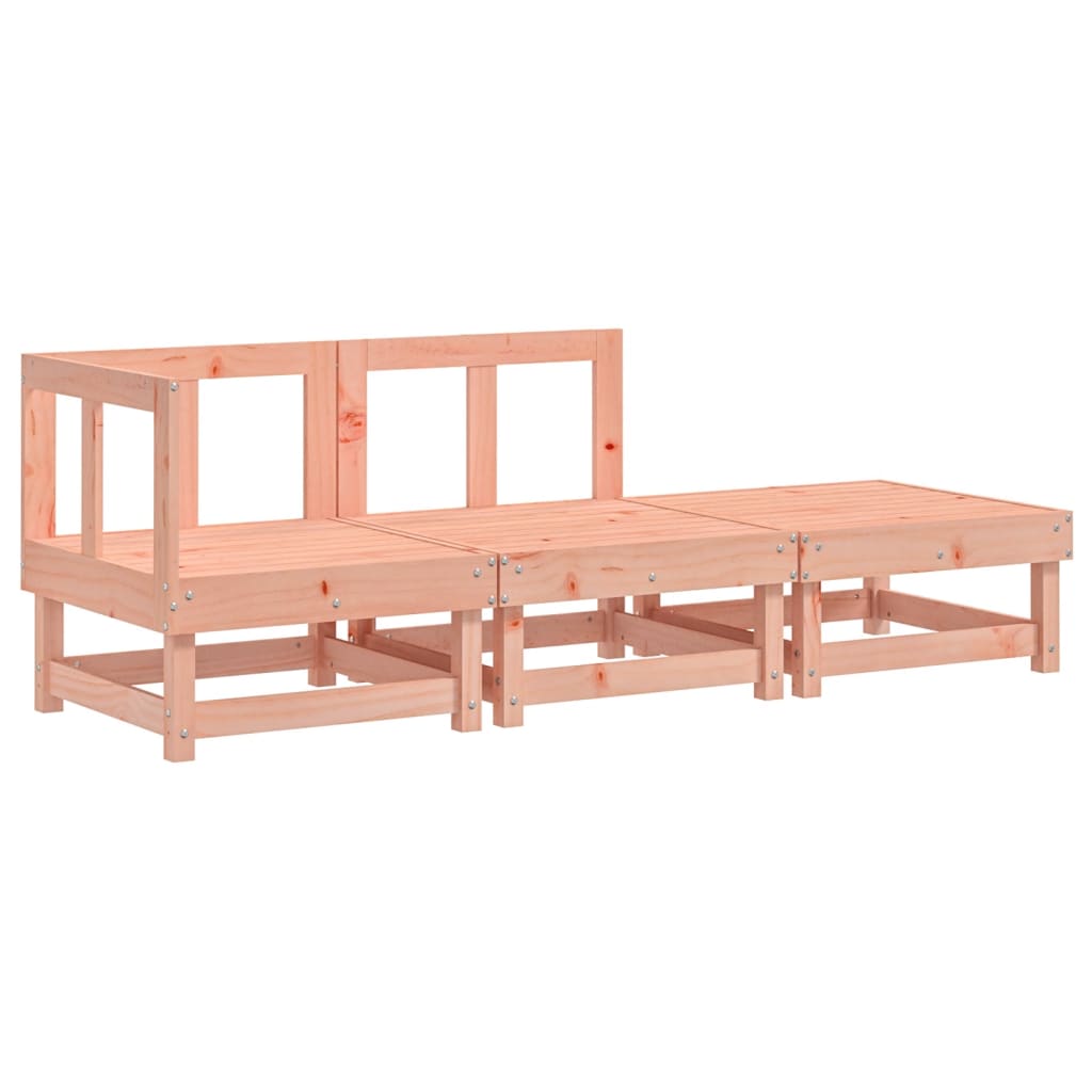 Maison Exclusive - 3-tlg. Garten-lounge-set Massivholz Douglasie