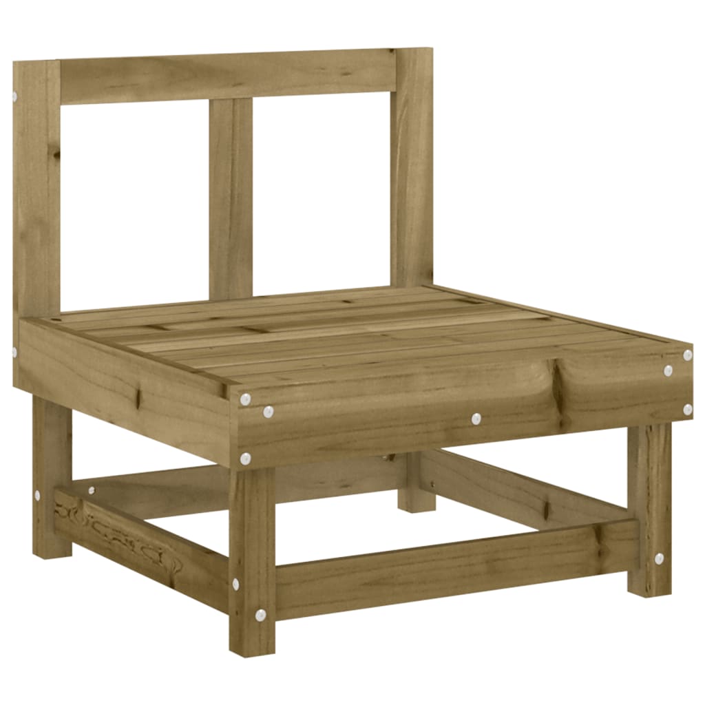 Maison Exclusive - Garten-mittelsofa Kiefernholz Imprägniert